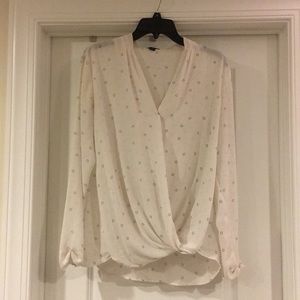 Ann Taylor white blouse